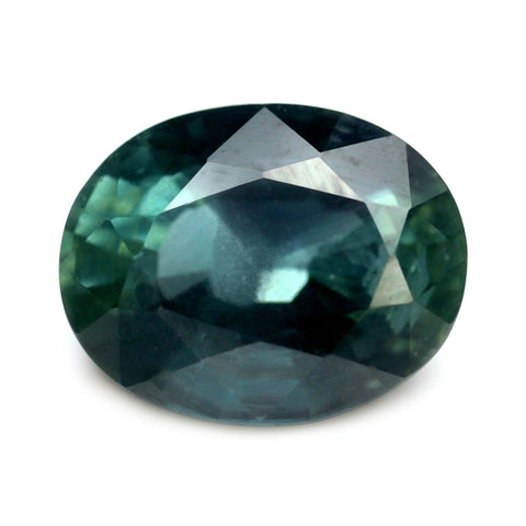 0.88ct Certified Natural Teal Sapphire