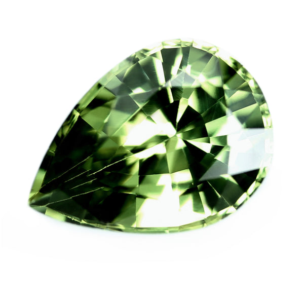 1.03ct Certified Natural Green Sapphire