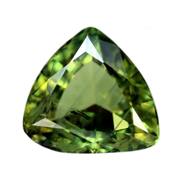 3.21ct Certified Natural Green Sapphire