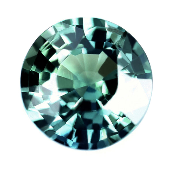 0.86ct Certified Natural Teal Sapphire