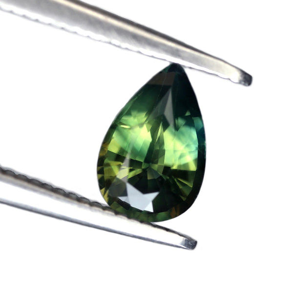 0.88ct Certified Natural Multicolor Sapphire