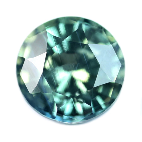 0.68ct Certified Natural Green Sapphire