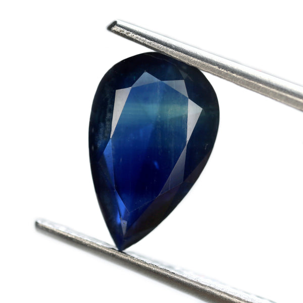3.17ct Certified Natural Blue Sapphire