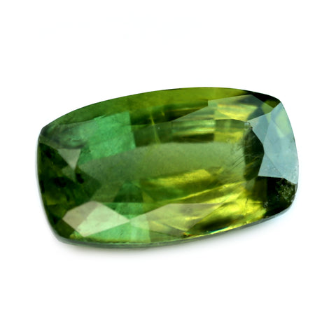 1.42ct Certified Natural Green Sapphire