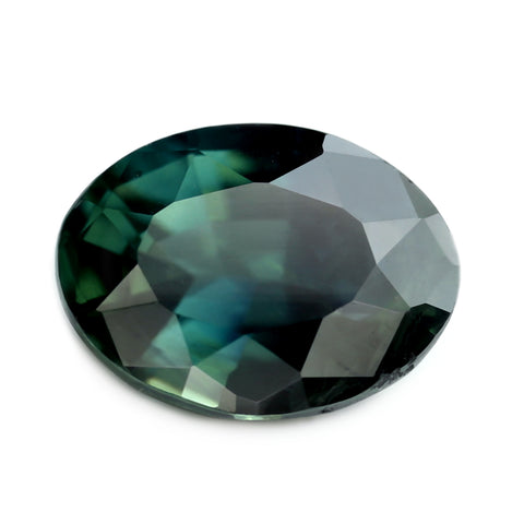 0.93ct Certified Natural Teal Sapphire