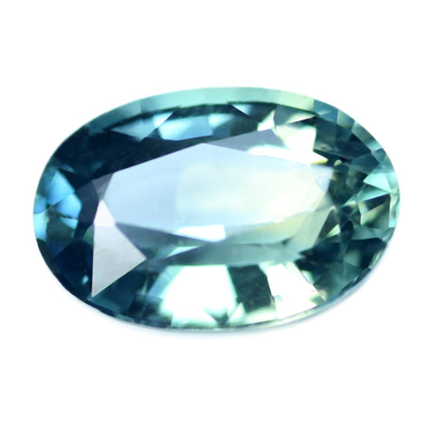 0.61ct Certified Natural Green Sapphire