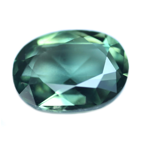 0.72ct Certified Natural Teal Sapphire