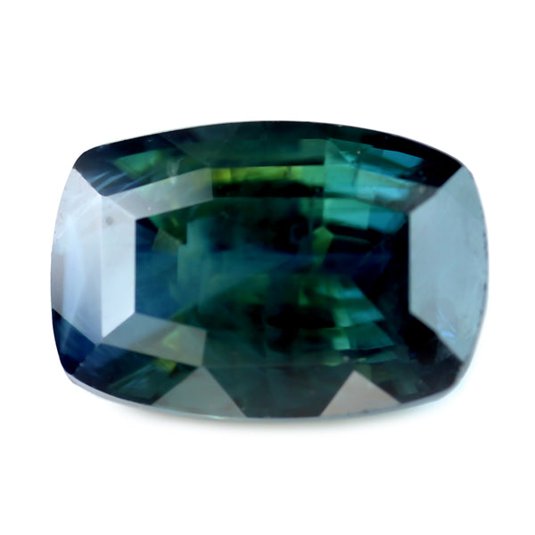 1.65ct Certified Natural Teal Sapphire
