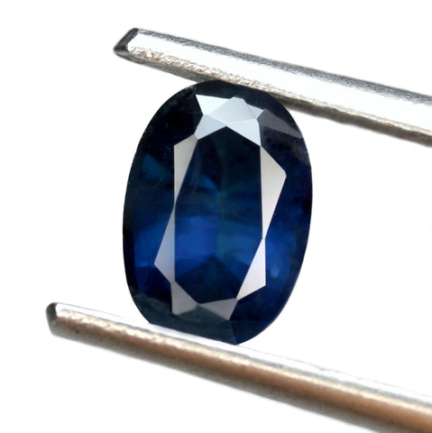 0.99ct Certified Natural Blue Sapphire