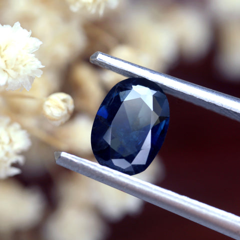 1.03ct Certified Natural Blue Sapphire