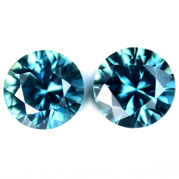 0.59ct Certified Natural Teal Sapphire