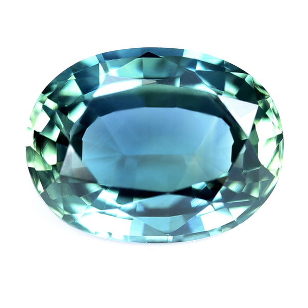 0.92ct Certified Natural Teal Sapphire