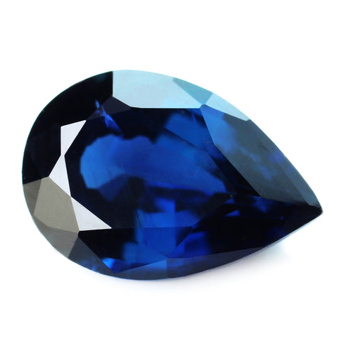 0.85ct Certified Natural Blue Sapphire