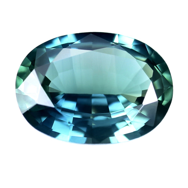 0.65ct Certified Natural Teal Sapphire