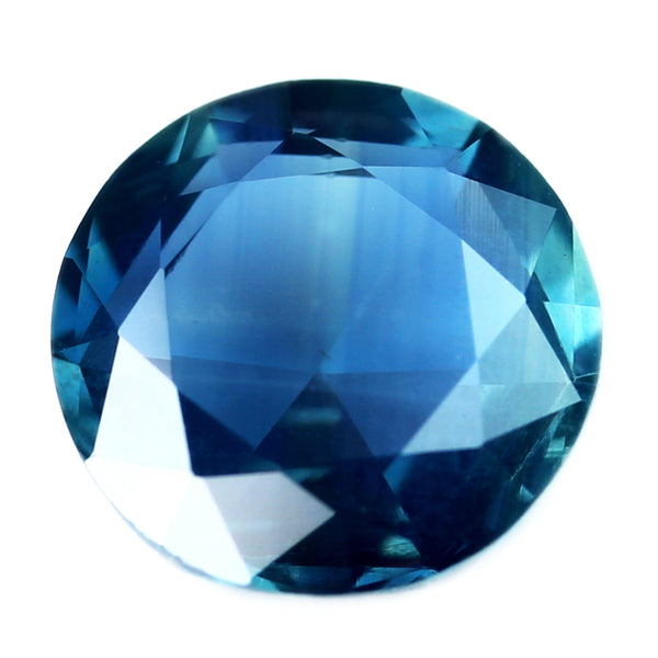 0.63ct Certified Natural Teal Sapphire