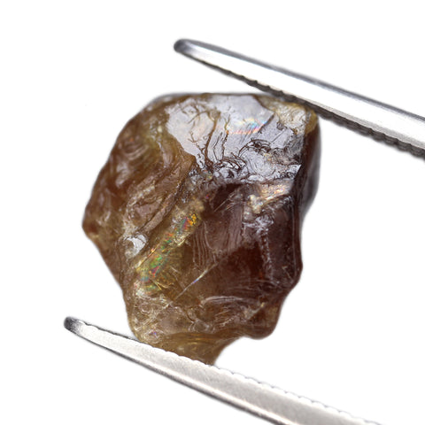 6.77ct Certified Natural Champagne Sapphire