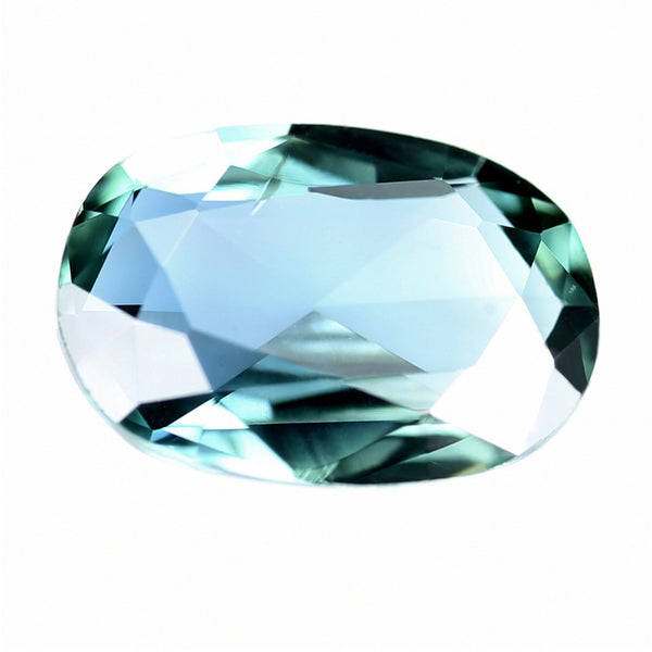0.71ct Certified Natural Teal Sapphire