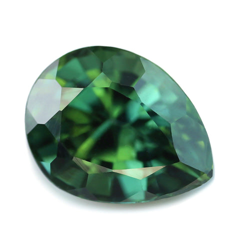 0.71ct Certified Natural Teal Sapphire