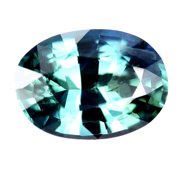 0.49ct Certified Natural Teal Sapphire