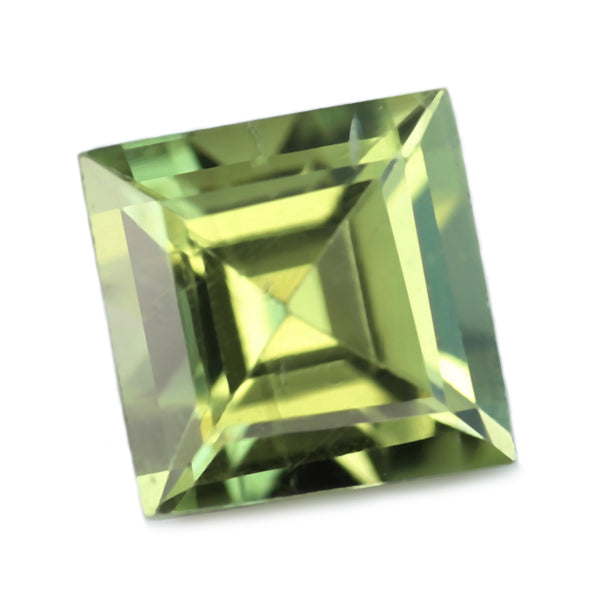 0.50ct Certified Natural Green Sapphire