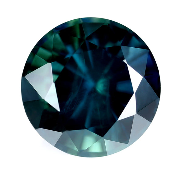 1.17ct Certified Natural Teal Sapphire