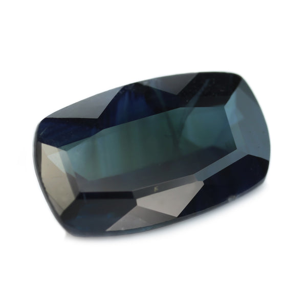 1.17ct Certified Natural Teal Sapphire
