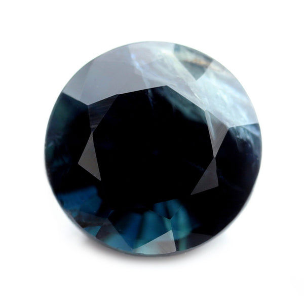 1.11ct Certified Natural Teal Sapphire