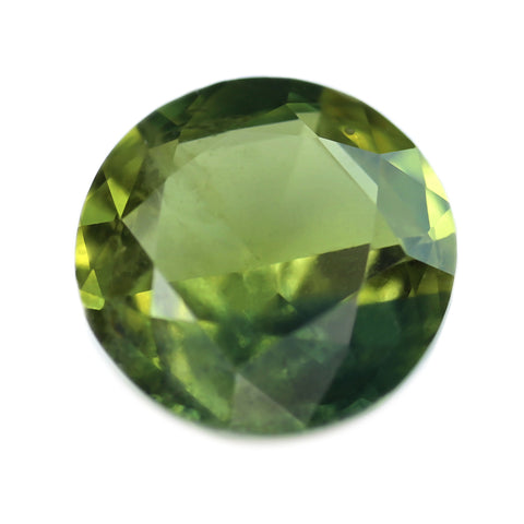 0.85ct Certified Natural  Green Sapphire