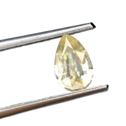 0.82ct Certified Natural Yellow Zircon