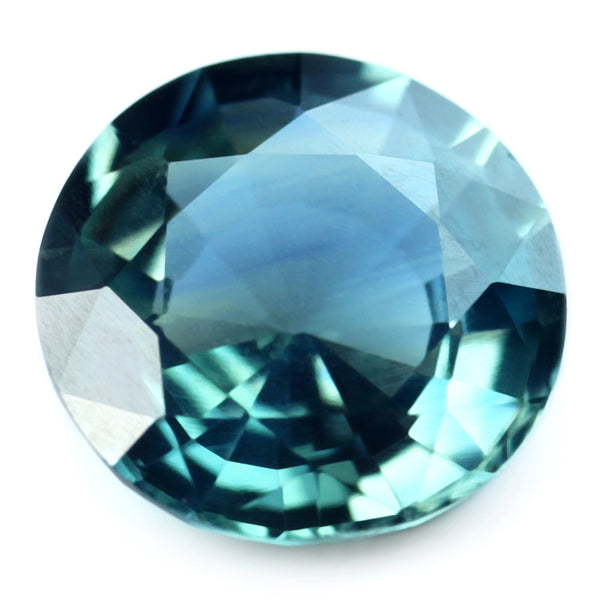 0.97ct Certified Natural Teal Sapphire
