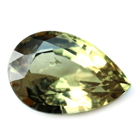 0.96ct Certified Natural Yellow Sapphire