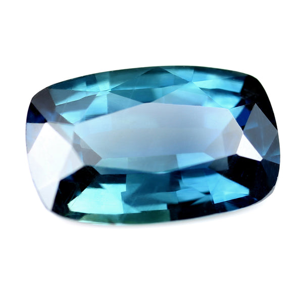 1.65ct Certified Natural Teal Sapphire
