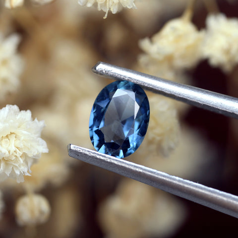 0.48ct Certified Natural Blue Sapphire