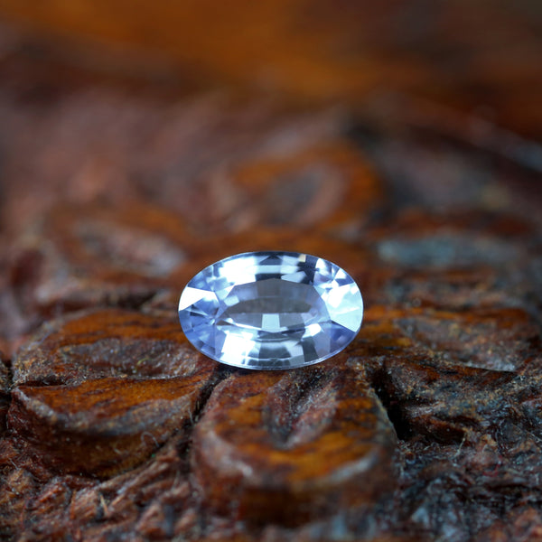 0.49ct Certified Natural Steel Blue Sapphire