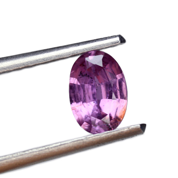 0.75ct Certified Natural Purple Sapphire