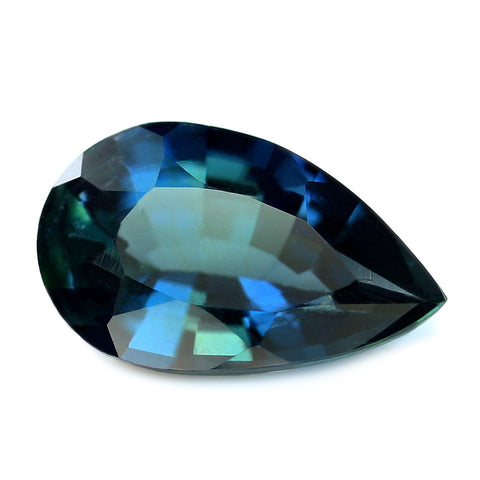 0.52ct Certified Natural Teal Sapphire