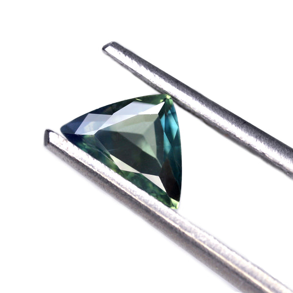 0.56ct Certified Natural Teal Sapphire