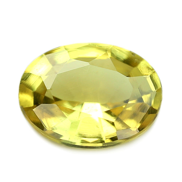 0.40ct Certified Natural Yellow Sapphire