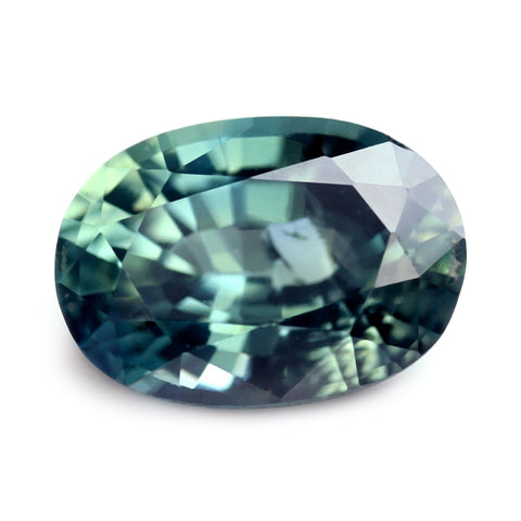0.80ct Certified Natural Teal Sapphire