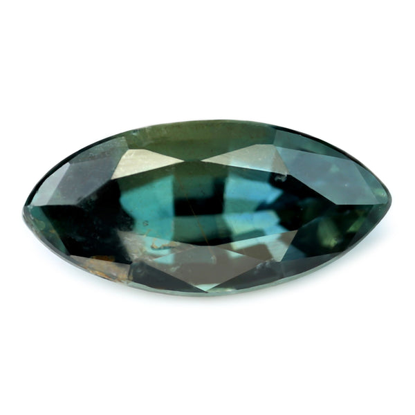 0.72ct Certified Natural Teal Sapphire