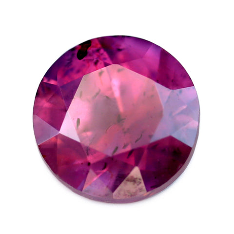 0.66ct Certified Natural Red Color Ruby