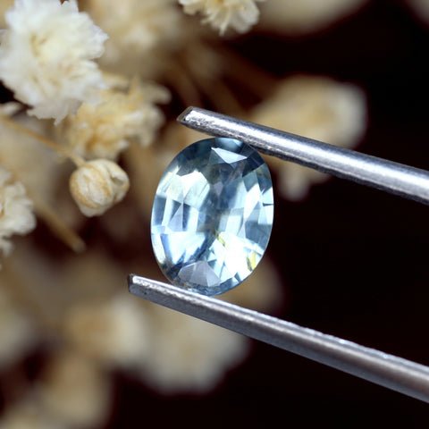 0.78ct Certified Natural Teal Sapphire