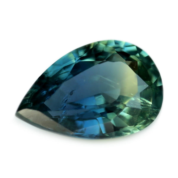 0.51ct Certified Natural Teal Sapphire