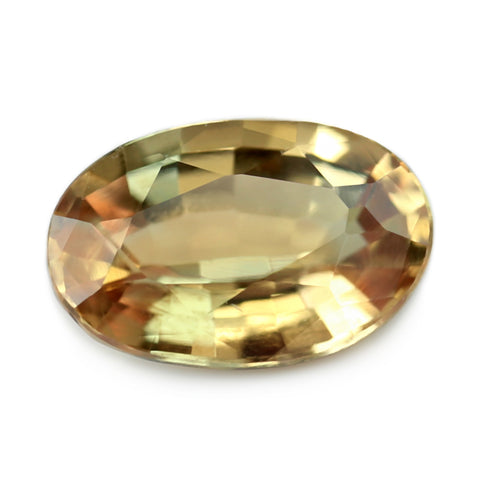 0.61ct Certified Natural Yellow Sapphire