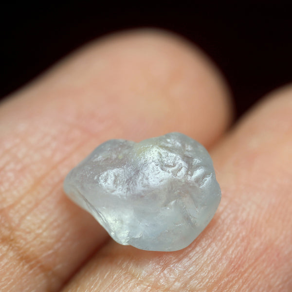 3.94ct Certified Natural White Sapphire