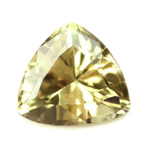 0.65ct Crtified Natural Yellow Sapphire
