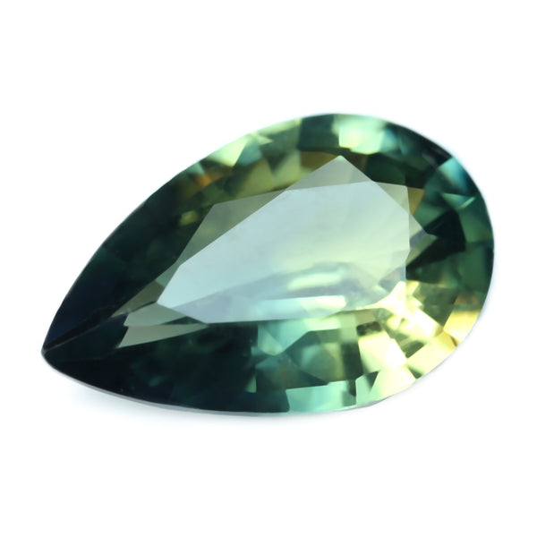 0.72ct Certified Natural Green Sapphire