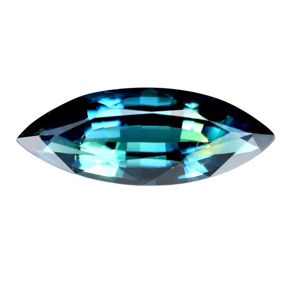 1.94ct Certified Natural Teal Sapphire