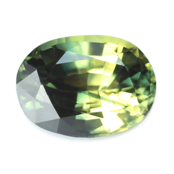 0.66ct Certified Natural Green Sapphire