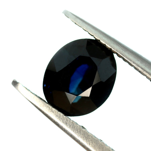 1.34ct Certified Natural Blue Sapphire